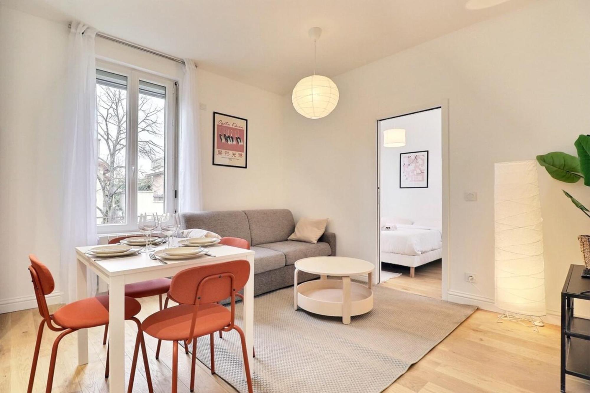 L'Origami - Lovely Newly Renovated Apartment With Garage - Villeurbanne Exterior foto
